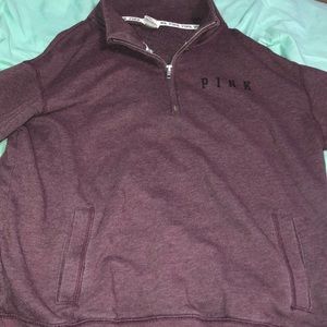 PINK quarter zip